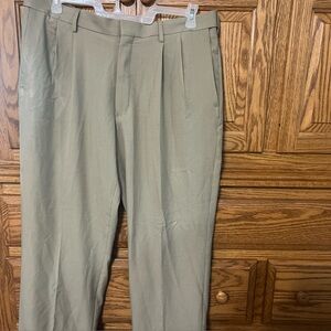 Haggar Men's Tan Dress Pants. 38 x 30